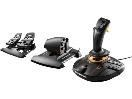 Thrustmaster Joystick T16000M FLIGHT PACK + plynový pedál + pedálová sada, pre PC 2960782