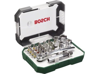 26-dielna sada skrutkovacích bitov a kľúčov Bosch (2.607.017.322)