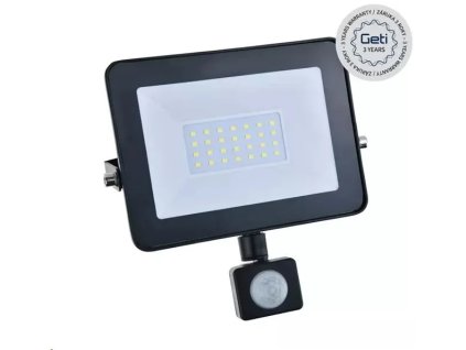 Reflektor Geti LED GLF30P 30W so senzorom PIR