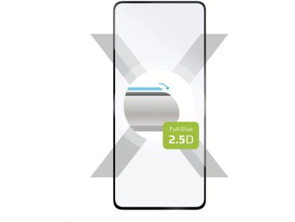 FIXED Ochranné tvrdené sklo Full-Cover pre Xiaomi Redmi Note 10 Pro, lepenie cez celý displej, čierne FIXGFA-708-BK