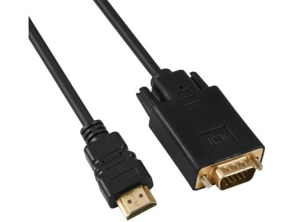 Kábel PremiumCord s prevodníkom HDMI na VGA, dĺžka kábla 2 m