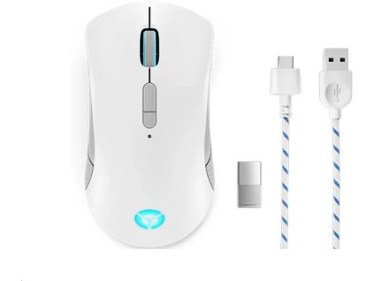 Bezdrôtová laserová myš Lenovo Legion M600 biela