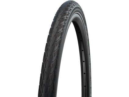Schwalbe DELTA CRUISER Plus 20x1,75 zelená čierna + reflexný pruh