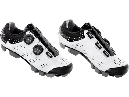 FORCE tretry MTB POINTS LADY, bílo-černé vel.38