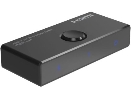 PremiumCord HDMI prepínač 4K@60Hz YUV 4:4:4 , FULL HD 1080P, 3D obojsmerný 2-1 alebo 1-2