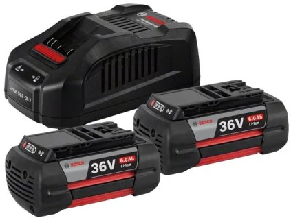 Bosch 2x GBA 36V 6,0Ah + GAL 3680 CV (1.600.A00.L1U)