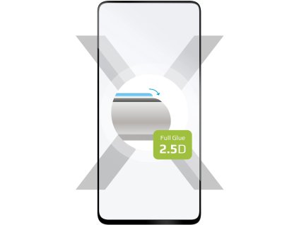 Ochranné tvrdené sklo FIXED Full-Cover pre Honor 20/20 Pro/Huawei nova 5T, priľnavé na celý displej, čierne