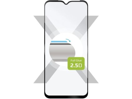 Ochranné tvrdené sklo FIXED Full-Cover pre Samsung Galaxy A14/A14 5G, priľnavé na celý displej, čierne
