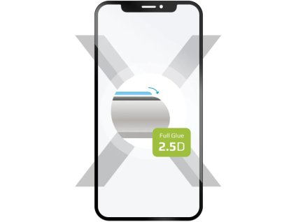 Ochranné tvrdené sklo FIXED Full-Cover pre Xiaomi Redmi Note 12S, priliehajúce na celý displej, čierne