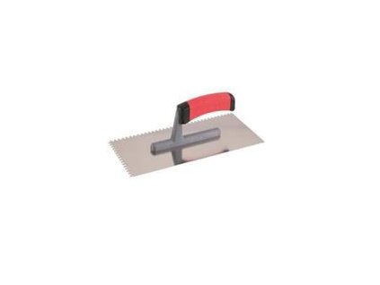 Festa Hladidlo z nehrdzavejúcej ocele, zub 12 mm, 280 x 130 mm, gumová rukoväť