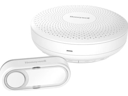 Honeywell Home DCR311S bezdrôtový zvonček, 150 m, 4 melódie, biely