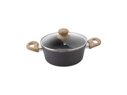 Lamart LT1245 Kastról s pokrievkou NATUR, 18 cm