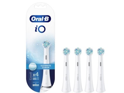 Náhradné hlavice Oral-B iO Ultimate Clean White, 4 ks