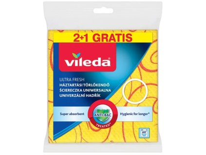 Vileda 144826 Ultra Fresh čistiace utierky, 3 ks