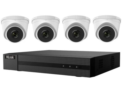 HiLook Powered by HIKVISION Network KIT IK-4142TH-MH/P(C)/ 2Mpx/ 4x IPC-T221H 2,8 mm kamery/ 1x NVR-104MH-D/4P/ 1TB HDD