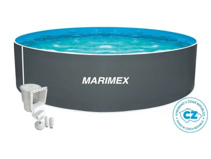 Marimex Pool Orlando 3,05 x 0,91 m GREY, bazén, fólia, skimmer (10303042)