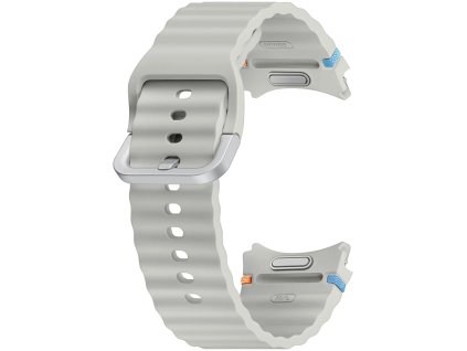 Športový remienok Samsung pre hodinky Watch 7 veľkosti M/L strieborný