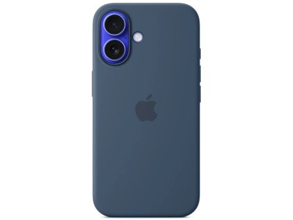 Apple iPhone 16 Silikónový kryt s MagSafe - denim