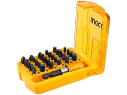 Ingco AKSD68303 Sada bitov 30ks + držiak