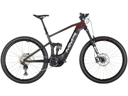 Celoodpružený elektrobicykel MMR X-BOLT 140 30 - Liquid Red N Black - veľkosť S 24/2025