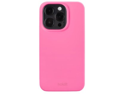 Holdit Silicone kryt pro iPhone 14 Pro Růžová