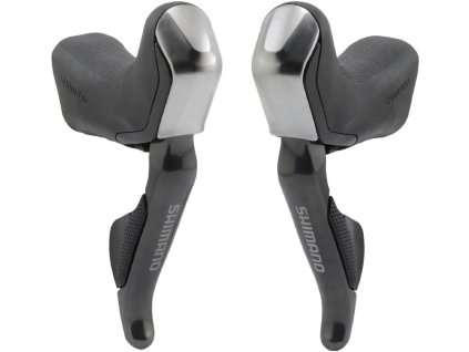 Radiaca a brzdová páka SHIMANO Sil-other ST-R785 pár 2 x 11 rýchlostí pre hydraulické brzdy Di2 vrátane. BRRS785 + olej