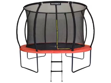 Trampolína Marimex Premium 305 cm + vnútorná ochranná sieť + schodíky (19000111)