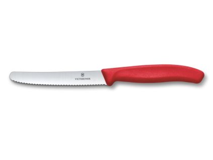 Nôž Victorinox Swiss Classic na paradajky 11 cm červený