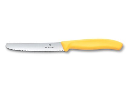 Nôž Victorinox Swiss Classic na paradajky 11 cm žltý