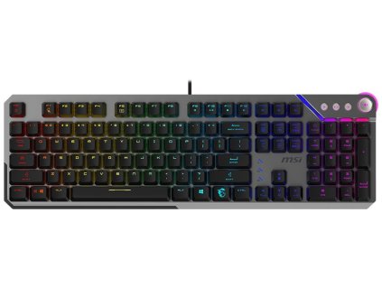 MSI STRIKE 600 Silent, rozloženie CZ+SK
