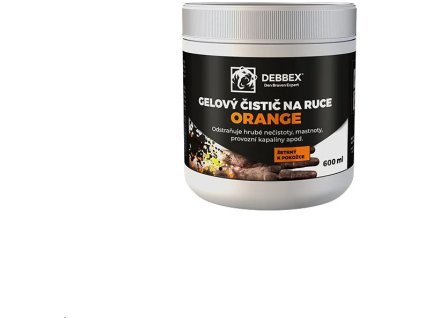 Den Braven gélový čistič rúk ORANGE 600ml