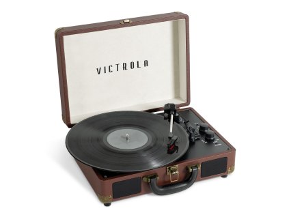 Victrola VSC-400SB-DBR-INT Journey+ gramofón tmavohnedý