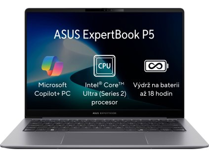 ASUS ExpertBook P5 P5405CSA-ULTRA5W Mlhavo sivá