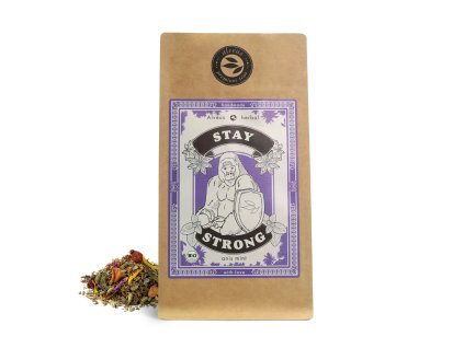 Stay Strong ORGANIC - příchuť anýzu a máty 100g (sypaný čaj)