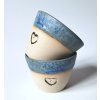 Šálka mini cup modrá handmade