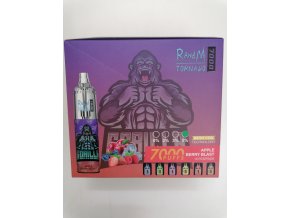 VAPO RANDM TORNADO 7000 APPLE BERRY BLAST 5% JEDNORÁZOVÁ NABÍJECÍ GALERIJNÍ A SBĚRATELSKÉ ZBOŽÍ