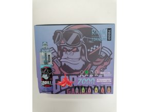 VAPO RANDM TORNADO 7000 STRAWBERRY WATERMELON 2% JEDNORÁZOVÁ NABÍJECÍ GALERIJNÍ A SBĚRATELSKÉ ZBOŽÍ