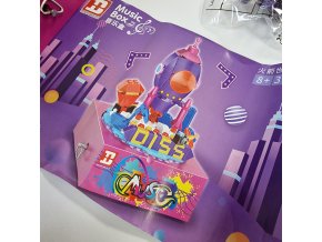 STAVEBNICE VZDĚLÁVACÍ HRAČKA HAPPY BUILD MUSIC BOX