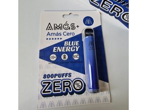 VAPO AMÁS ZERO  800 ENERGETICKÝ NÁPOJ 0% JEDNORÁZOVÁ GALERIJNÍ A SBĚRATELSKÉ ZBOŽÍ