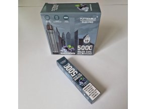 VAPO PUFFDOUBLE FLEX PRO 5000 BLUEBERRY ON ICE 1.1% JEDNORÁZOVÁ NABÍJECÍ GALERIJNÍ A SBĚRATELSKÉ ZBOŽÍ