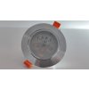 LED zápustné podhledové světlo, 118mm, kruhový vestavný, 5W
