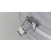 LED zápustné podhledové světlo, 220mm, kruhový vestavný, 18W