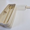 KRABIČKA / DÓZA / BOX NA JÍDLO 2 DÍLNÝ 750ML BÉŽOVÝ S PŘÍBOREM