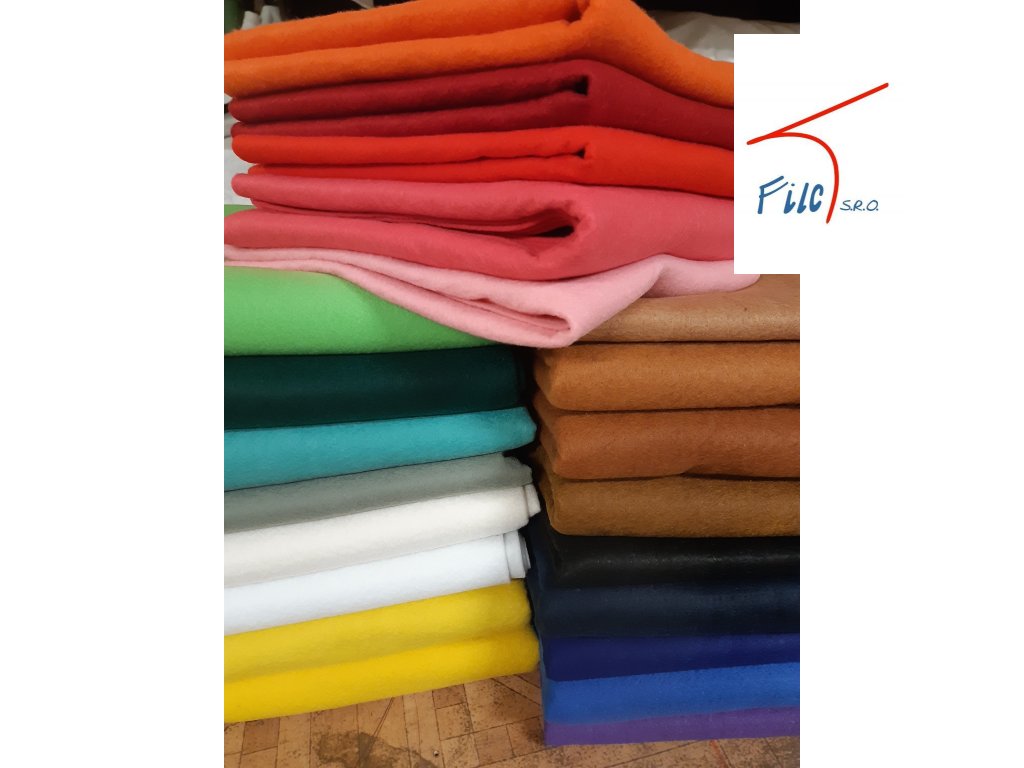 Barevná dekorační plst tl.    3mm