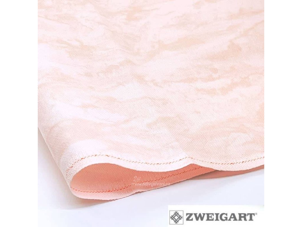 ZW3984-4269 Murano Lugana 32ct Vintage Pink - marbled (70x50cm)