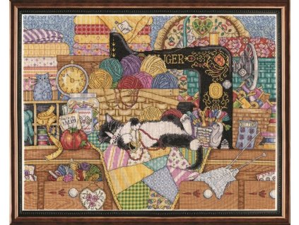 DW-2863 Kočičí lekce šití