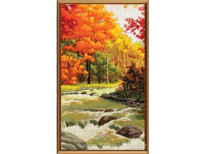 NS-HHD0078 Podzimní melodie (křížkové a korálkové...