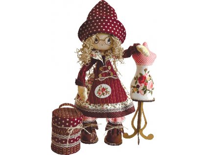 NS-K1021 Modistka (set pro ušití panenky)