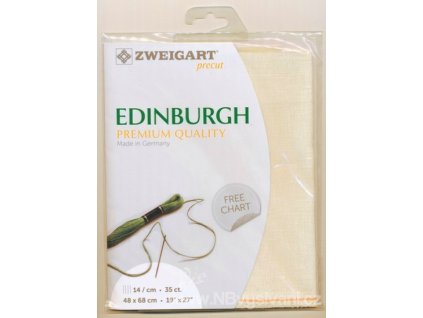 ZW3217PP-99 Edinburgh 35ct Light Cream (48x68cm)