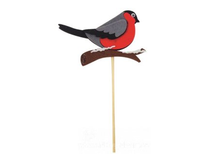 AP5877A Filcový ptáček na špejli (8cm)